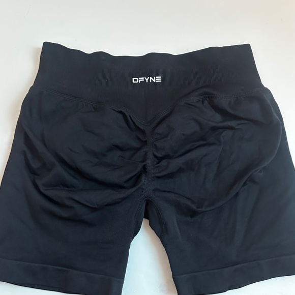 DFYNE MIDNIGHT BLACK Impact Shorts | 4.5" - Picture 2 of 4